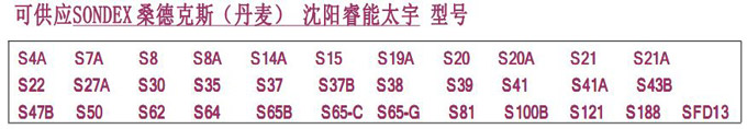 SONDEX 桑德克斯(睿能太宇) 板式换热器