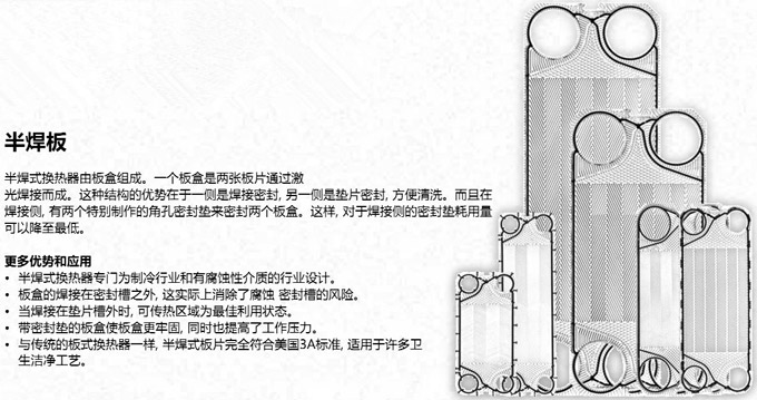 SONDEX 桑德克斯(睿能太宇) 板式换热器